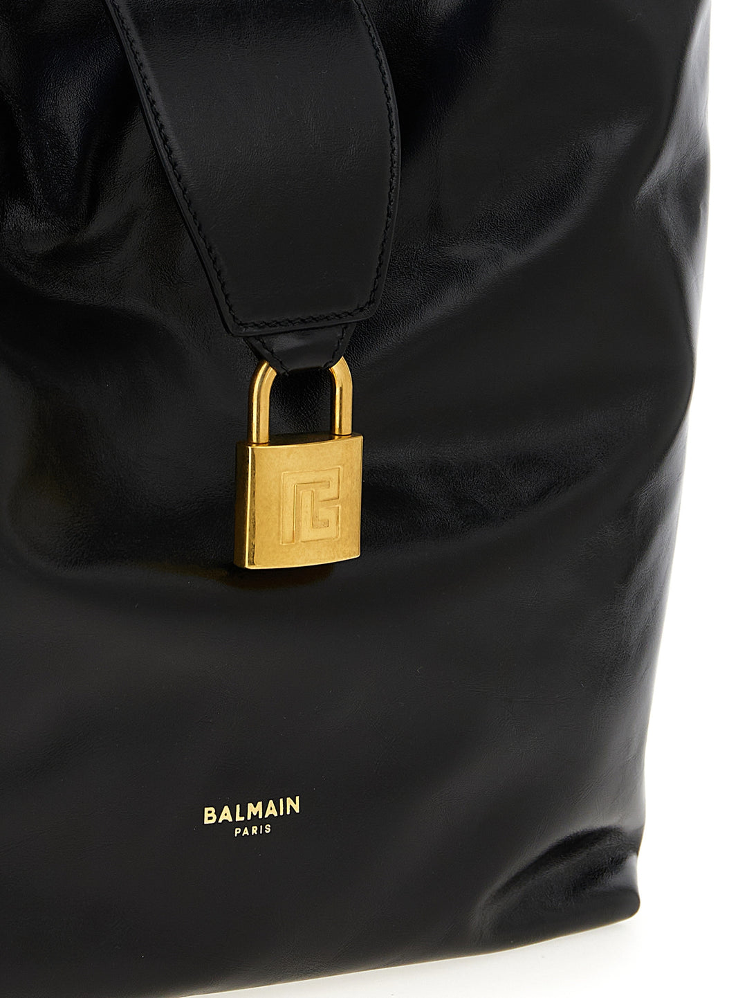 Balmain Sync Hobo Shoulder Bags - Black | 5add91c2a85d3e4b33acc26ca33d6400e80a7c94
