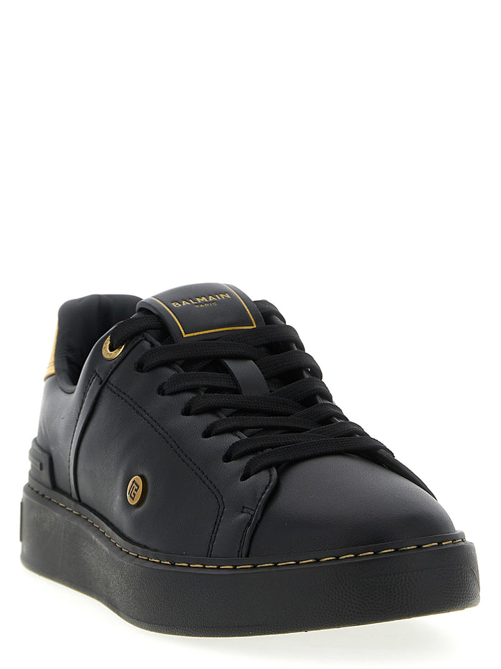 Balmain B-Court Sneakers - Black | 13b597fc440e7cc7cb7762d98a126ef720c038fc