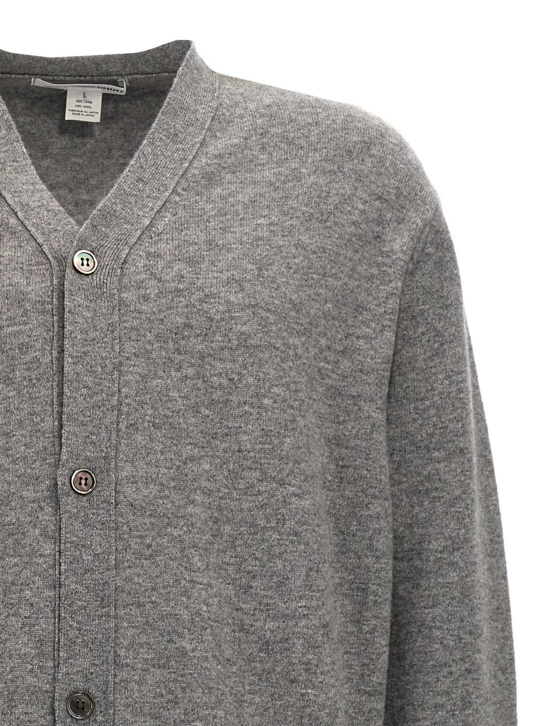 Wool Cardigan Sweater, Cardigans Gray