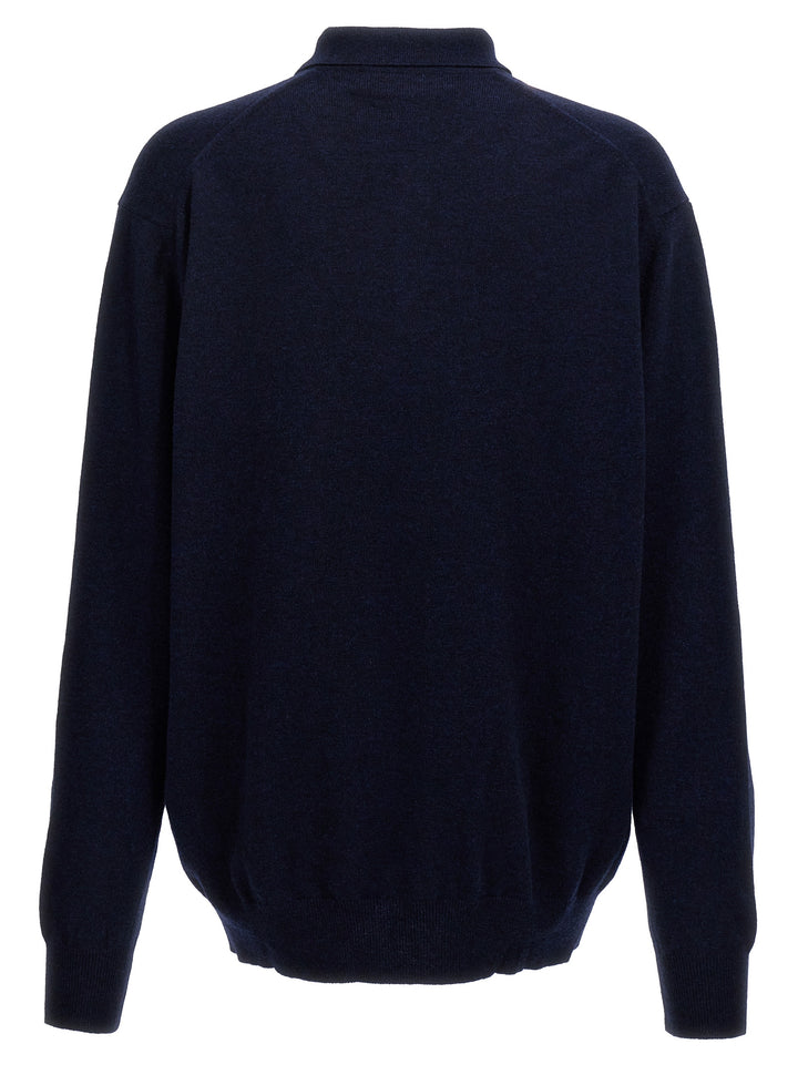 Polo Sweater Sweater, Cardigans Blue