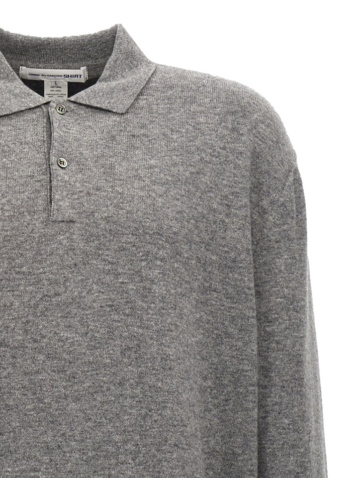 Polo Sweater Sweater, Cardigans Gray