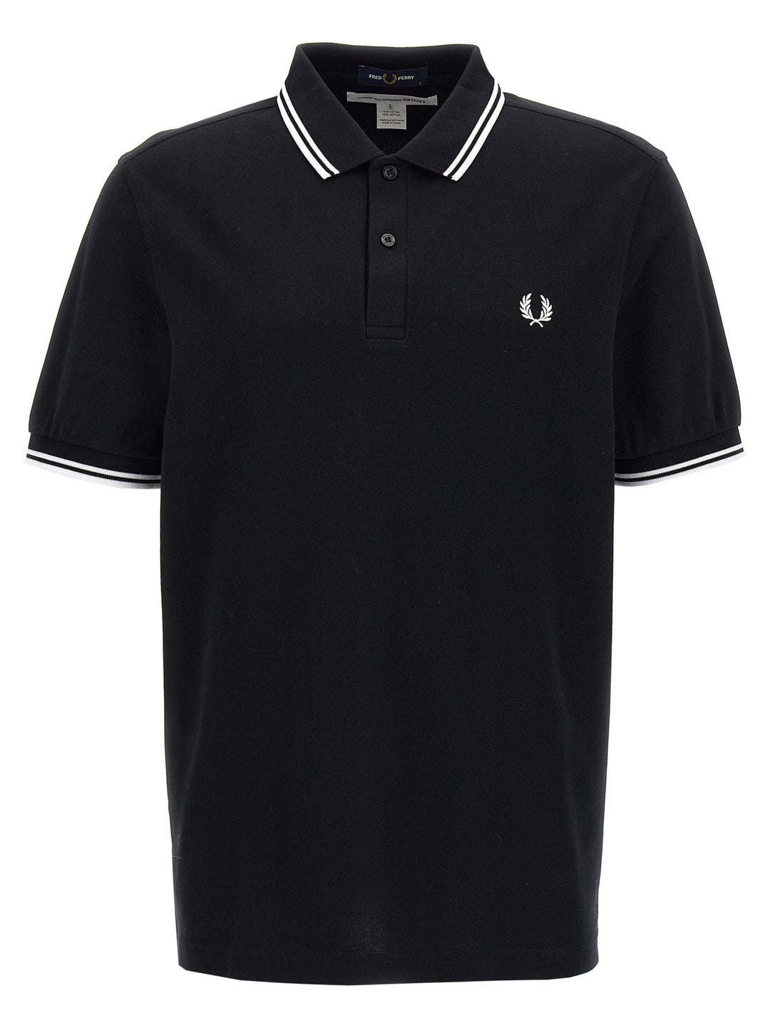 Comme Des GarçOns Shirt X Fred Perry Polo White/Black