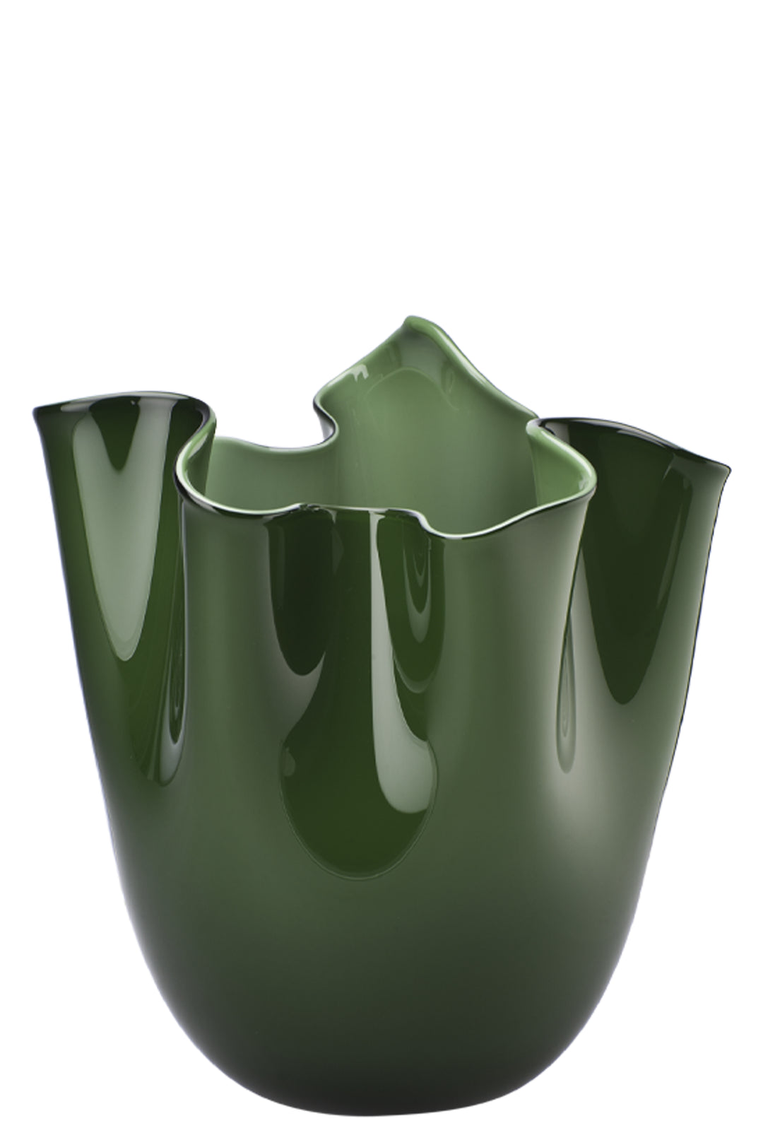 Venini Fazzoletto Vases - Green | 74ca4364c35abf80d76610e22891297fd714082f