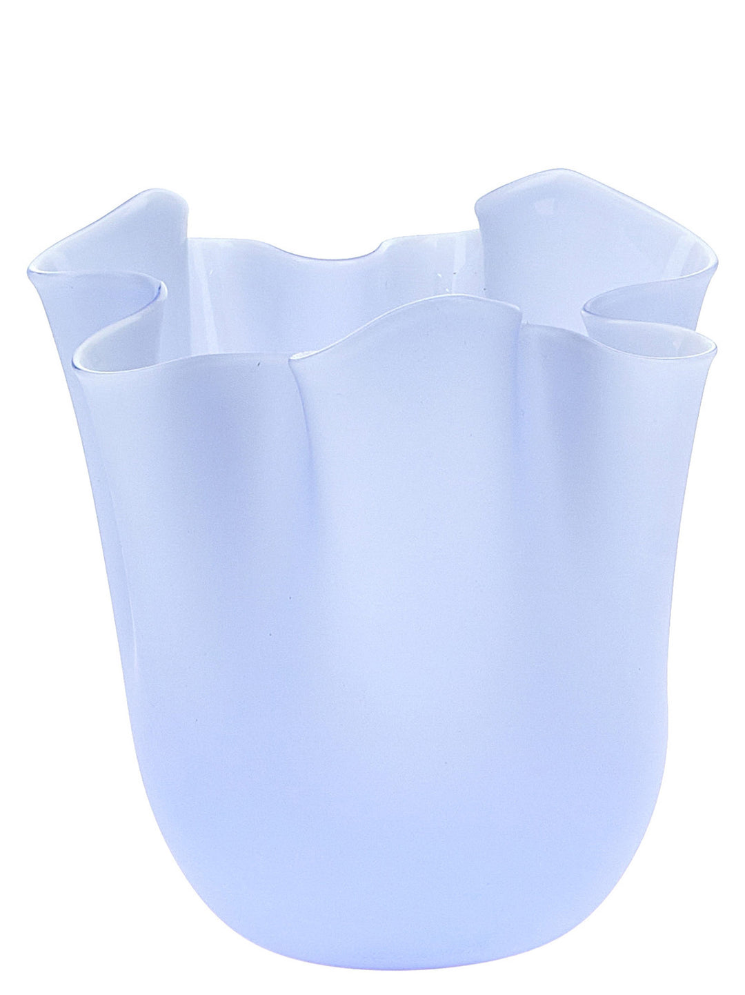 Venini Fazzoletto Vases - Light Blue | b103a586cda426d7c41800615fa62a13a3b76513