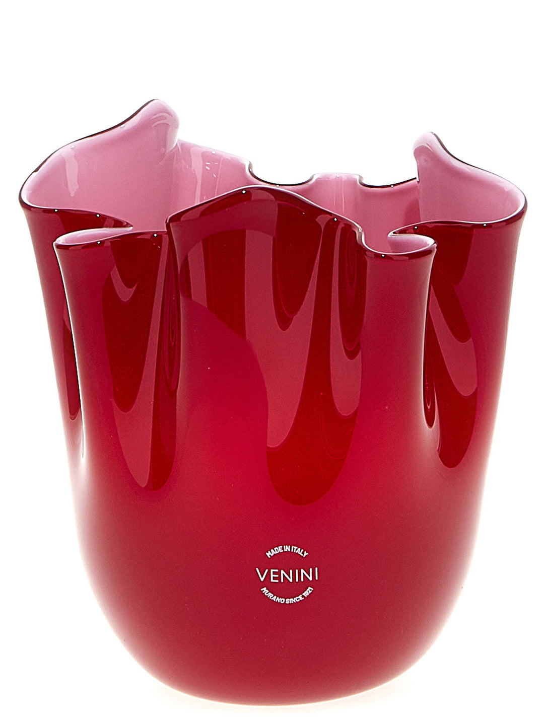 Venini Fazzoletto Vases - Red | 4576e3ab2989f443c33f9adf640a8b15a582bbde