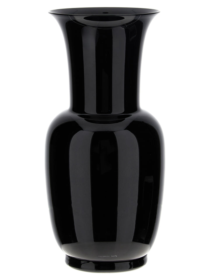 Venini Opalino Vases - Black | a40db7bebf21d1e6c55530d131b681f1c67cb930