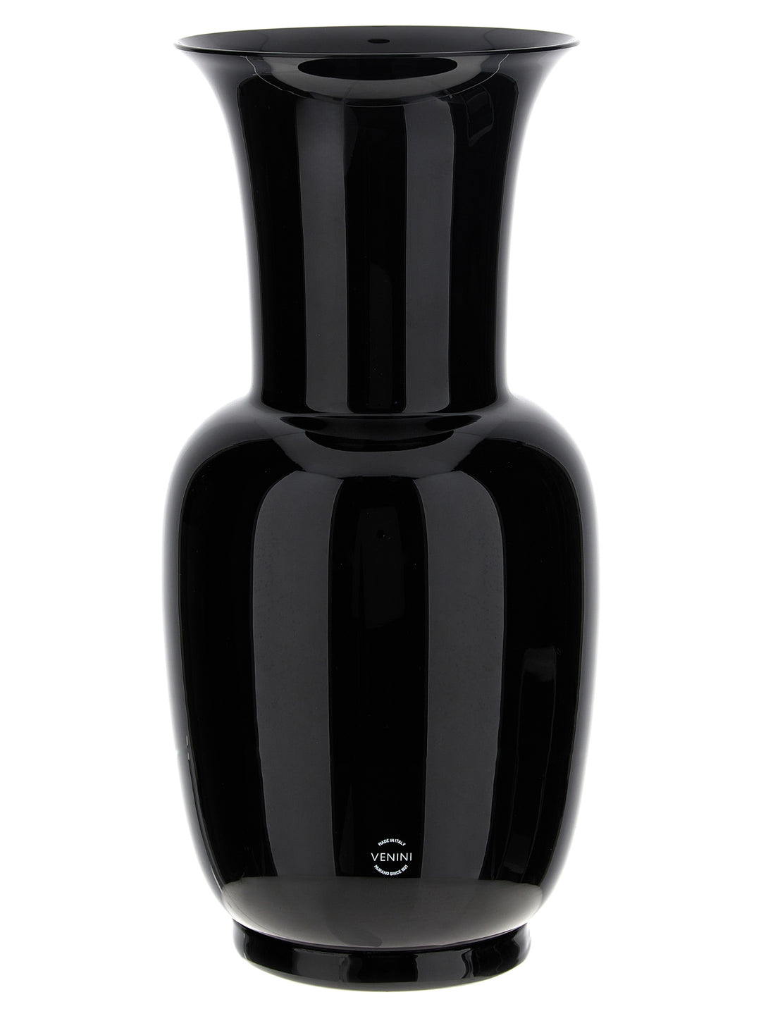 Venini Opalino Vases - Black | 817528817bbb3c1a3fd6c89be4fc3511df31f0ca