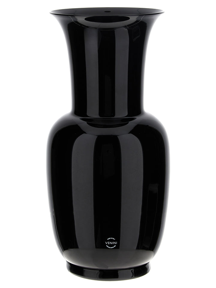 Venini Opalino Vases - Black | 817528817bbb3c1a3fd6c89be4fc3511df31f0ca