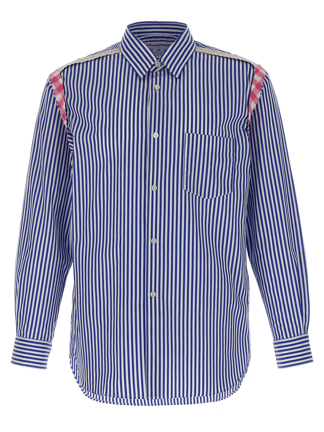 Comme Des GarçOns Shirt Striped Shirt Shirt and Blouse - Blue | 5b054ffab7fa82a83825efd8d5f0e07aa140c7b6