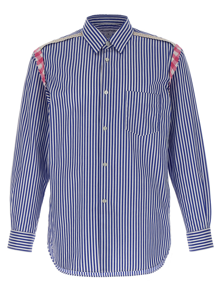 Comme Des GarçOns Shirt Striped Shirt Shirt and Blouse - Blue | 5b054ffab7fa82a83825efd8d5f0e07aa140c7b6