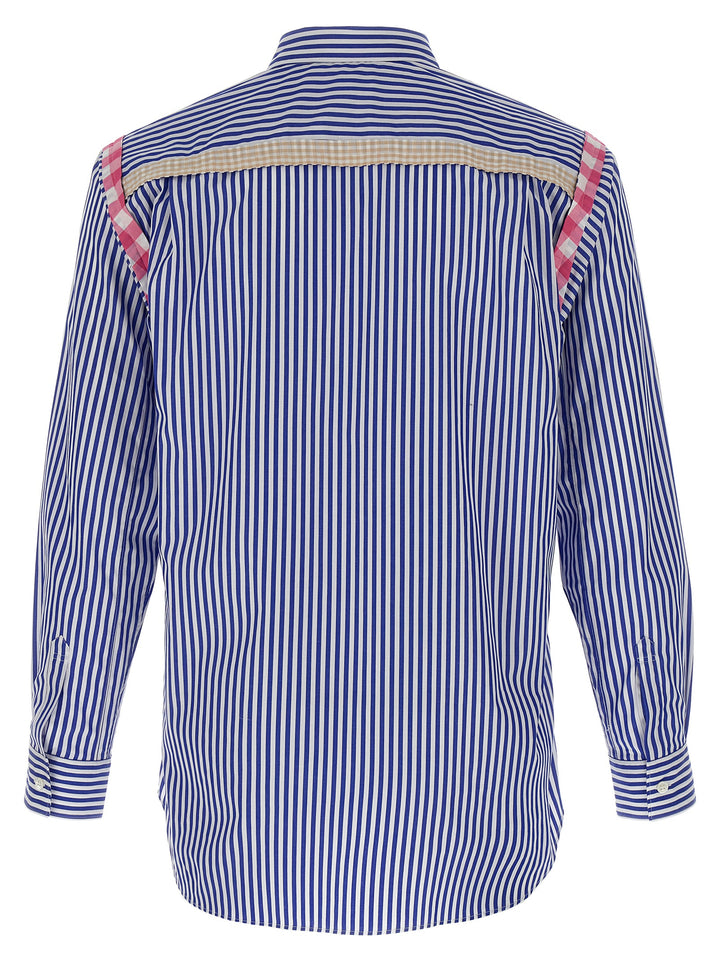 Comme Des GarçOns Shirt Striped Shirt Shirt and Blouse - Blue | 61e6f884a2770854d7e045e11e2f7036538880f2