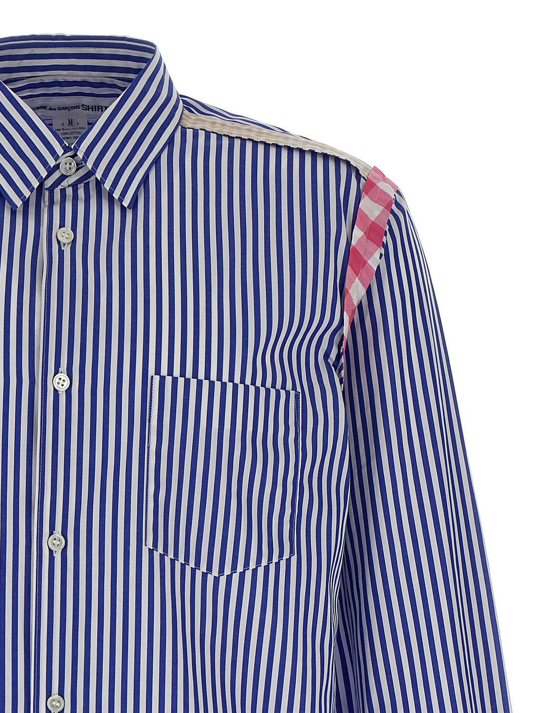 Comme Des GarçOns Shirt Striped Shirt Shirt and Blouse - Blue | b87bdc06bc6775f5373b9a55c55af62d09cf0f9f