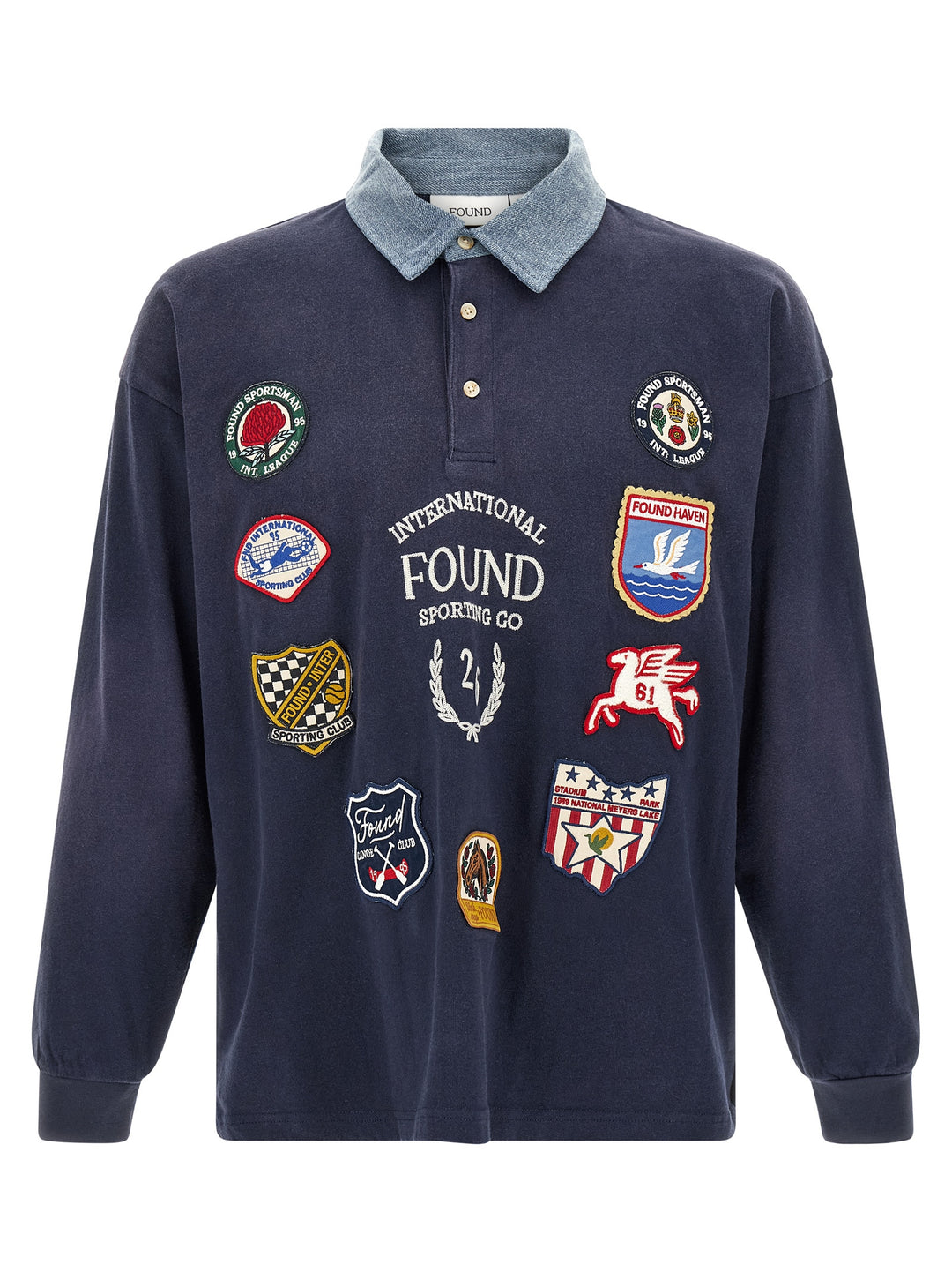 Found Crestfield Polo - Blue | 69d2ca56cd968ce1cc8bb0c6a93d8c0d8cda5250