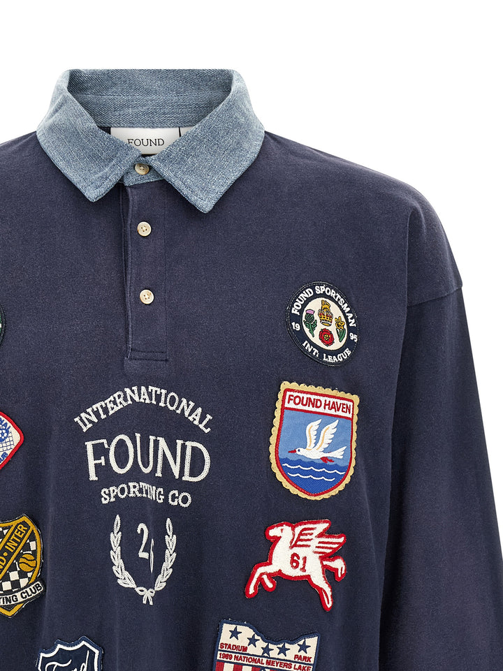 Found Crestfield Polo - Blue | 03e372a098b58d76aebd7dd73a8d2ee9bf4941a2