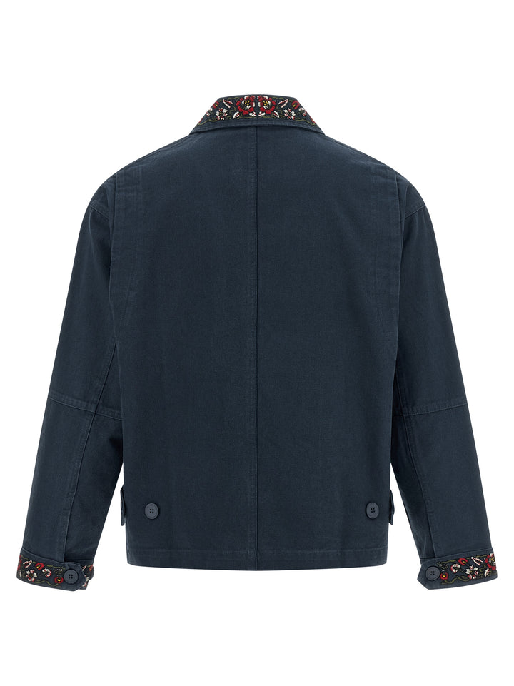Found Horse Equine Puffer Jackets - Blue | 910341b8ba3b192f761e546fd477603b18cdda5f