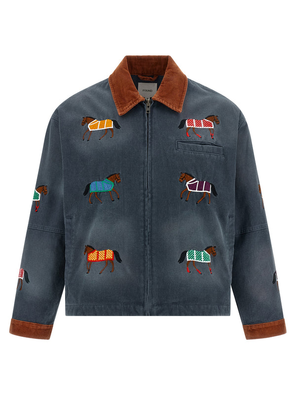 Lariat Puffer Jackets Blue
