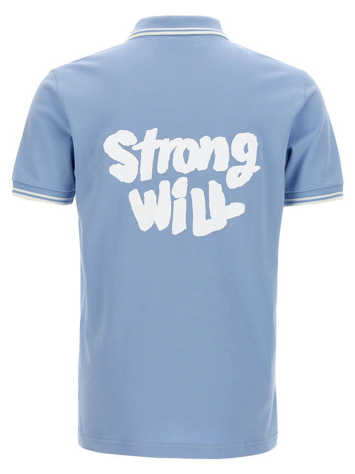 Comme Des GarçOns Shirt Comme Des Garçons Shirt X Fred Perry Polo - Light Blue | 529c12348cada60bd3e34fec5f33f5aaa306d5b0