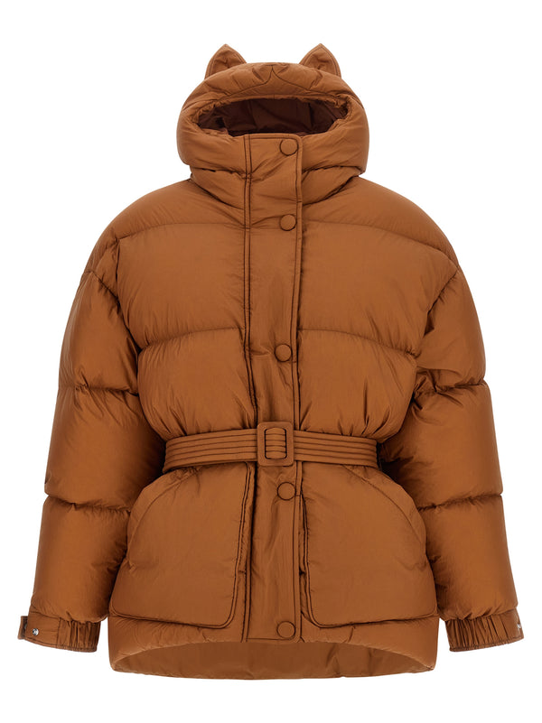 Fox Michlin Puffer Jackets Brown