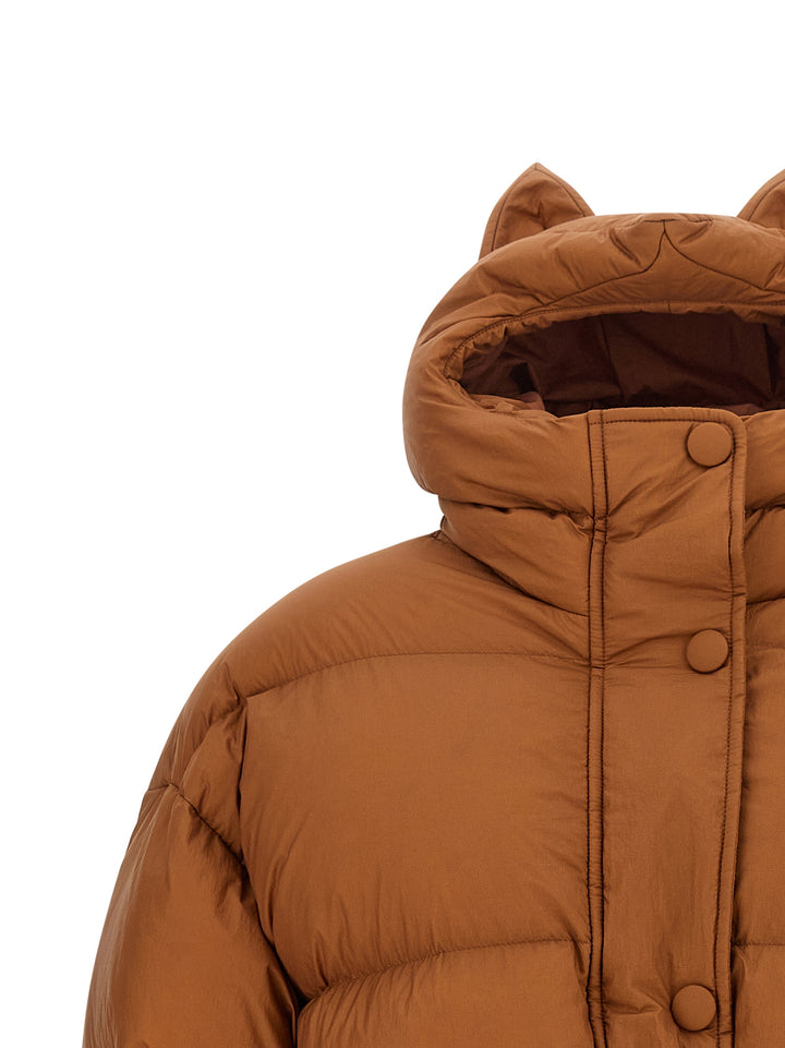 Ienki Ienki Fox Michlin Puffer Jackets - Brown | 61cd1e193869887f98cd59a70ebc950243060bdb