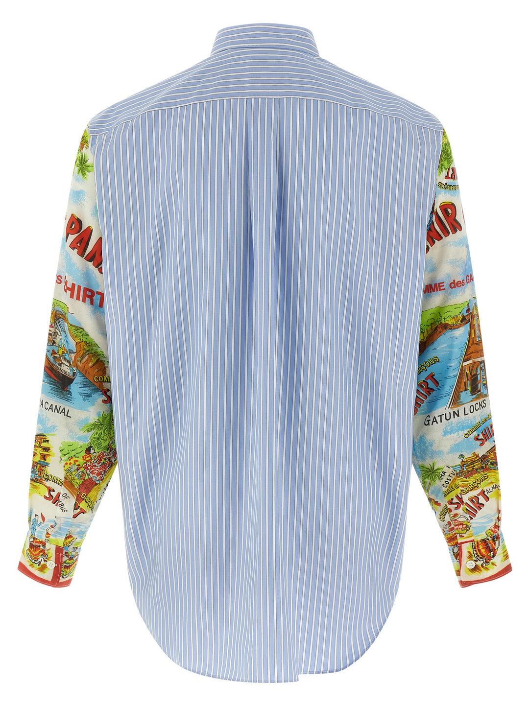 Comme Des GarçOns Shirt Patterned Sleeve Shirt Shirt and Blouse - Multicolor | 88fe353ee126c952d5a973e04a43c8e501c0bfc2