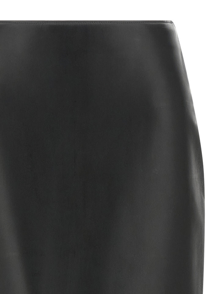 Fendi Nappa Skirt Skirts - Black | 798f3a373078ec0f5154aa03dce7d584e38d4156