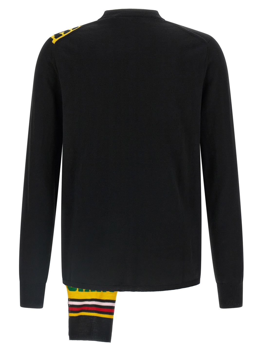 Comme Des GarçOns Shirt Intarsia Sweater Sweaters and Cardigans - Black | 41f2e9813362f0c312dac340c1328ccbb422b45f
