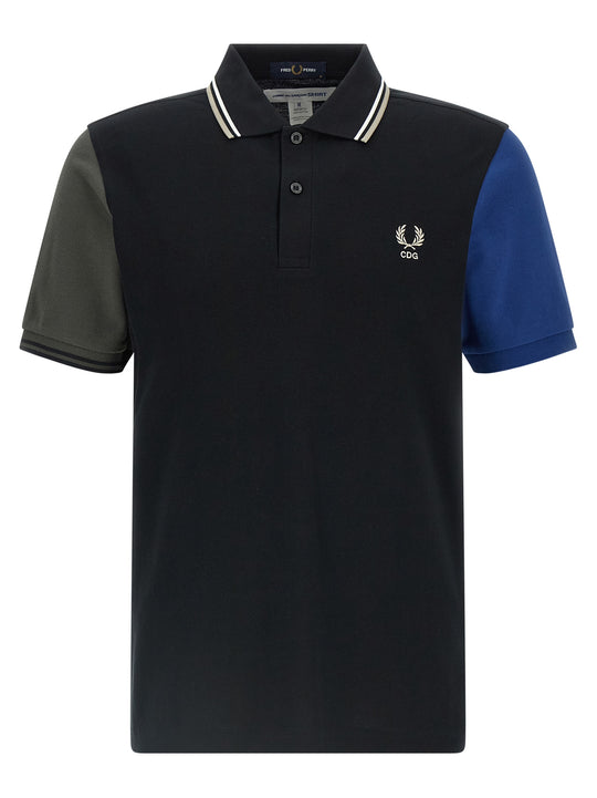 Comme Des GarçOns Shirt X Fred Perry Polo Black