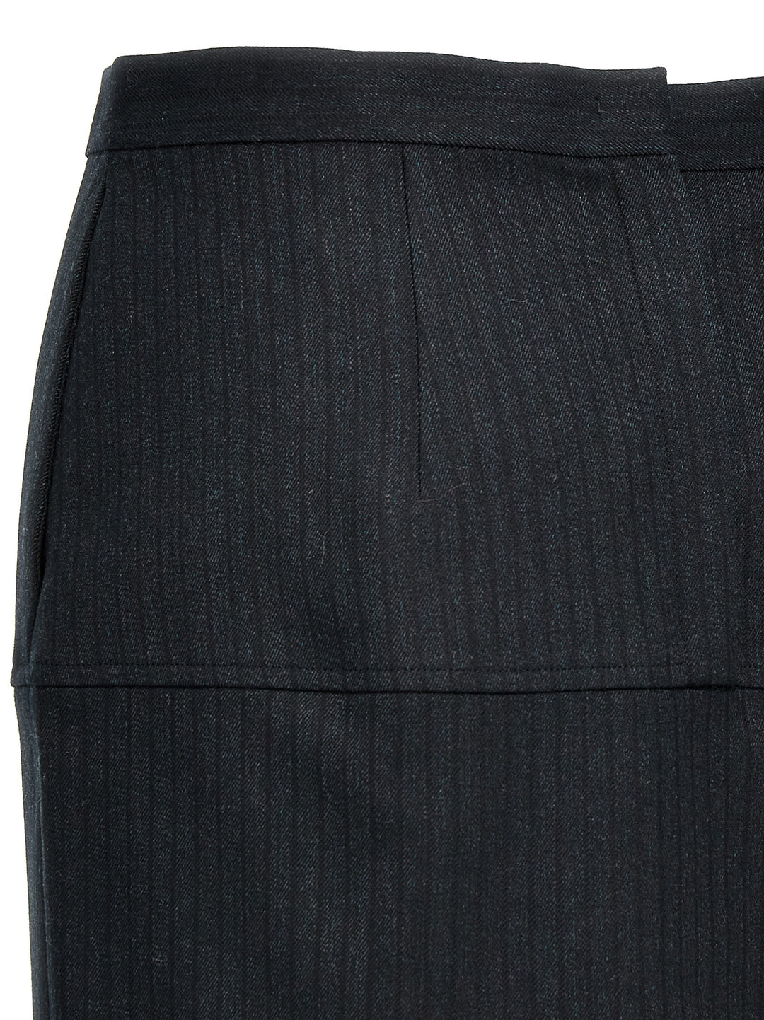 Fendi Pinstriped Wool Skirt Skirts - Gray | 6b424e2ab6e165c65d695325c6f0e6fba31b409f