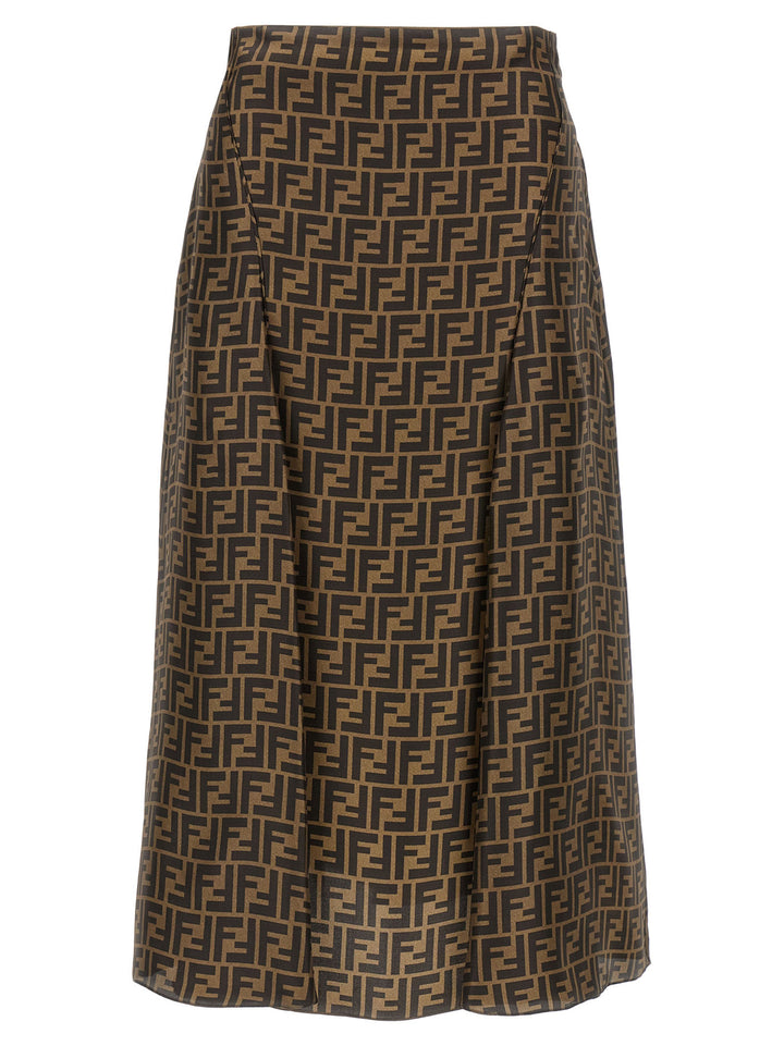 Fendi Ff Skirt Skirts - Brown | eab94fe832ba077792abd2779d3c22892e243113