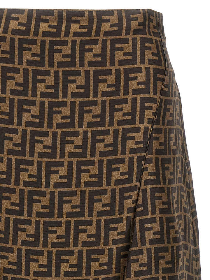 Fendi Ff Skirt Skirts - Brown | 180264629ab7f94206ec1d2518a16181b8668c4c