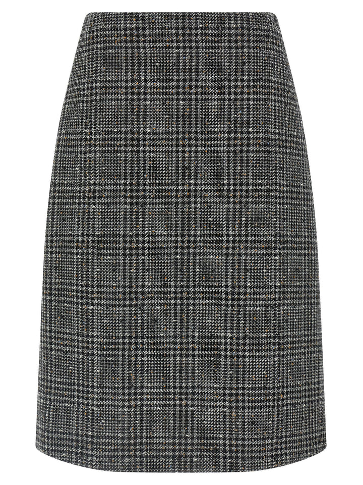 Fendi Tweed Skirt Skirts - Gray | 96157498ba29481f769626b48f149f1c559c92be