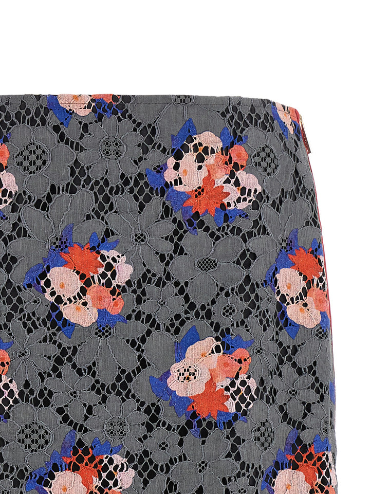 Fendi Fendi Bouquet Skirts - Gray | 923a72ffc51ba9e3688e4156d1575f54fcc8bf6c