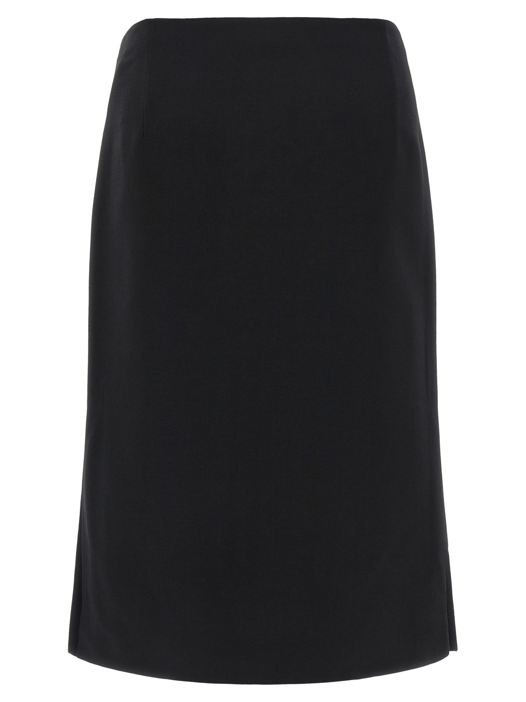 Fendi Skirt With Slits Skirts - Black | 1ba81c4f88999bd47e9432c05eccce8b287178fe