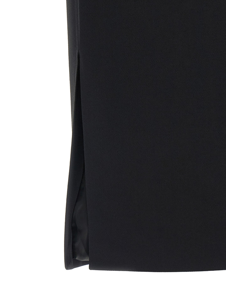 Fendi Skirt With Slits Skirts - Black | 28f346971f5e85227cc0a4f4dfa1e487839d9167