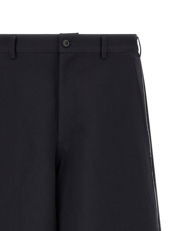 Comme Des GarçOns Shirt Zip Bermuda Shorts Bermuda and Short - Blue | 2da21f1d645596dfd15da055126476f267d3d5dd