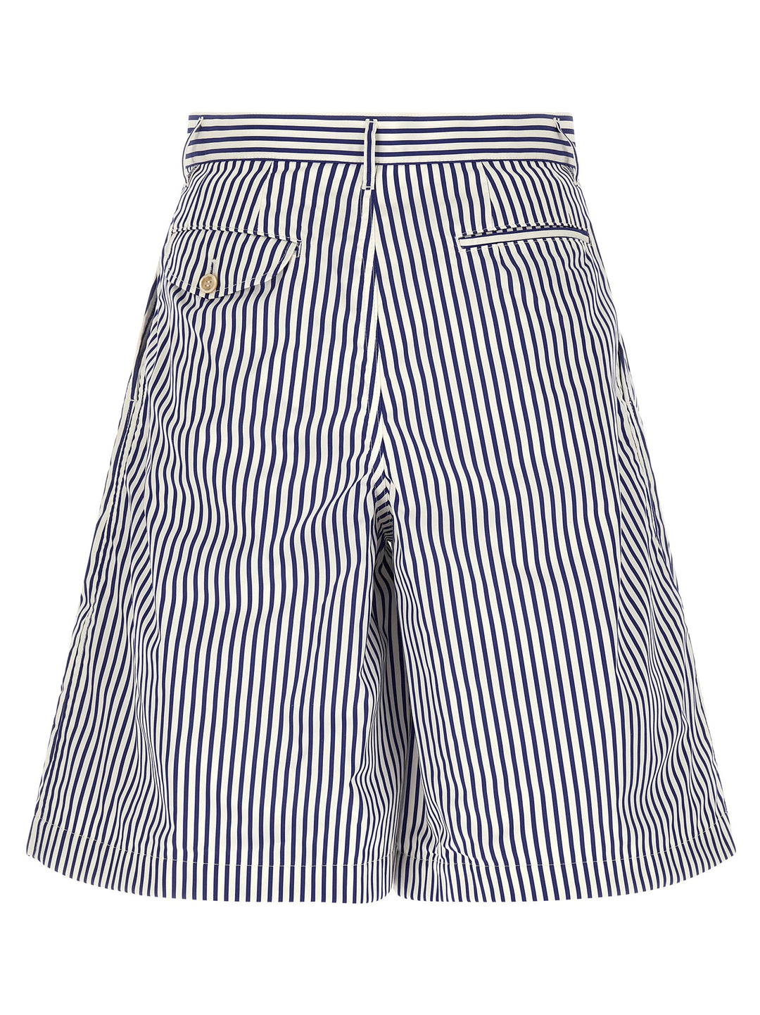 Comme Des GarçOns Shirt Cotton Bermuda Shorts Bermuda and Short - Blue | 82a1efc77a922cc54ba72642a02a8e3442d77d54