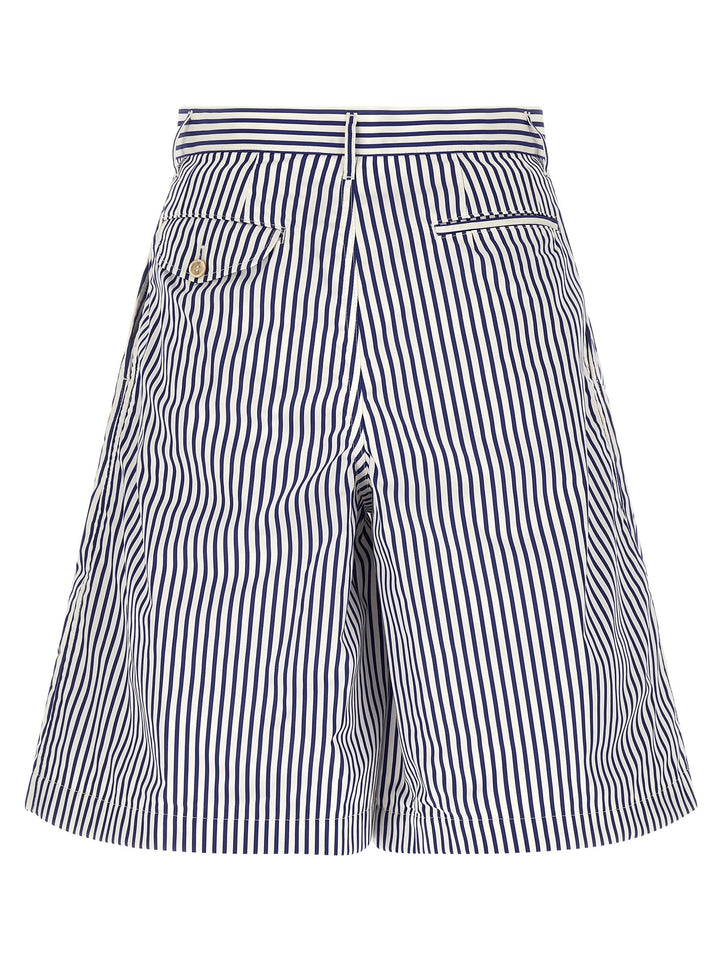 Comme Des GarçOns Shirt Cotton Bermuda Shorts Bermuda and Short - Blue | 82a1efc77a922cc54ba72642a02a8e3442d77d54