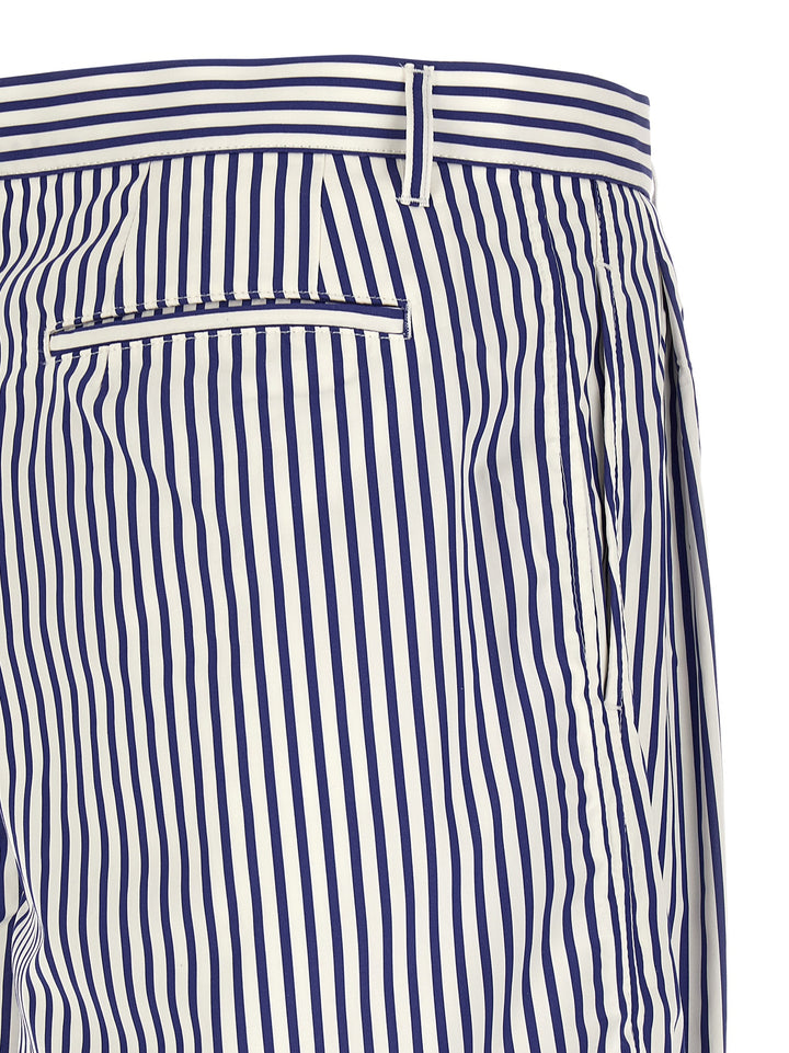 Comme Des GarçOns Shirt Cotton Bermuda Shorts Bermuda and Short - Blue | 7edf7778afb26c6b178aabd5778ad229977b4944
