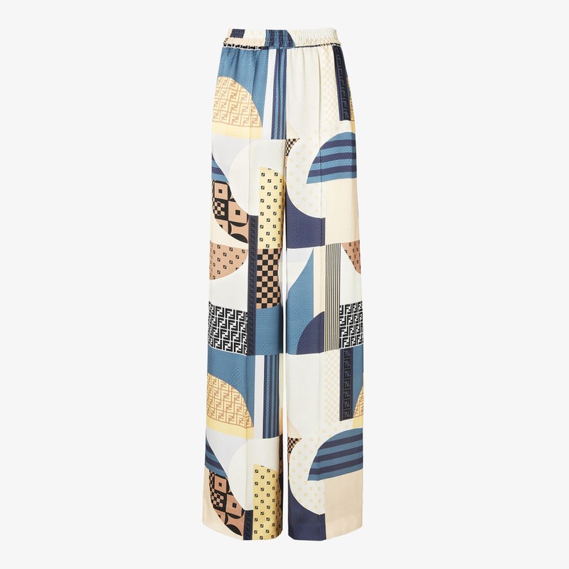 Fendi Pants - Blue | 9043f47394d297d0996c6a537cdfae28bf9b0b0a