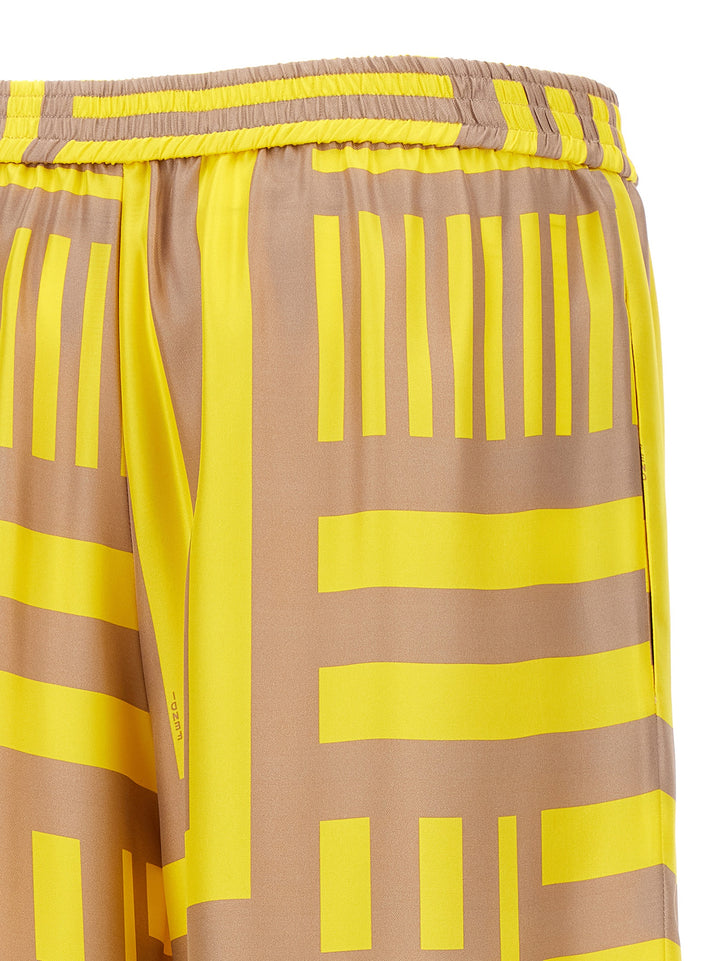 Fendi Labyrinth Pants Yellow