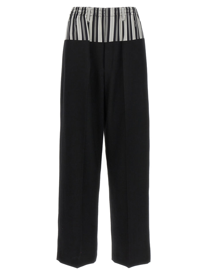 Fendi Basque Trompe L'oeil Pants - Black | 9b80dc2c1651fe22f38e41f25841a11e8b6d959c