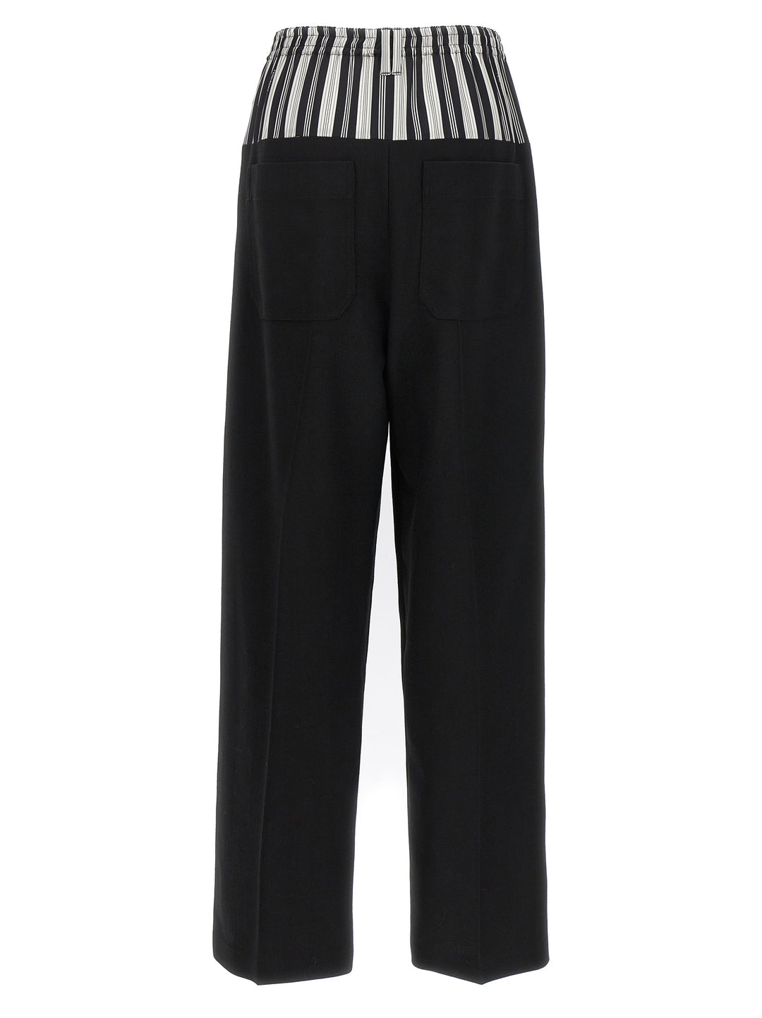 Fendi Basque Trompe L'oeil Pants - Black | b3dd874b26fa747b6c79bb74f712056f2a5f89ed