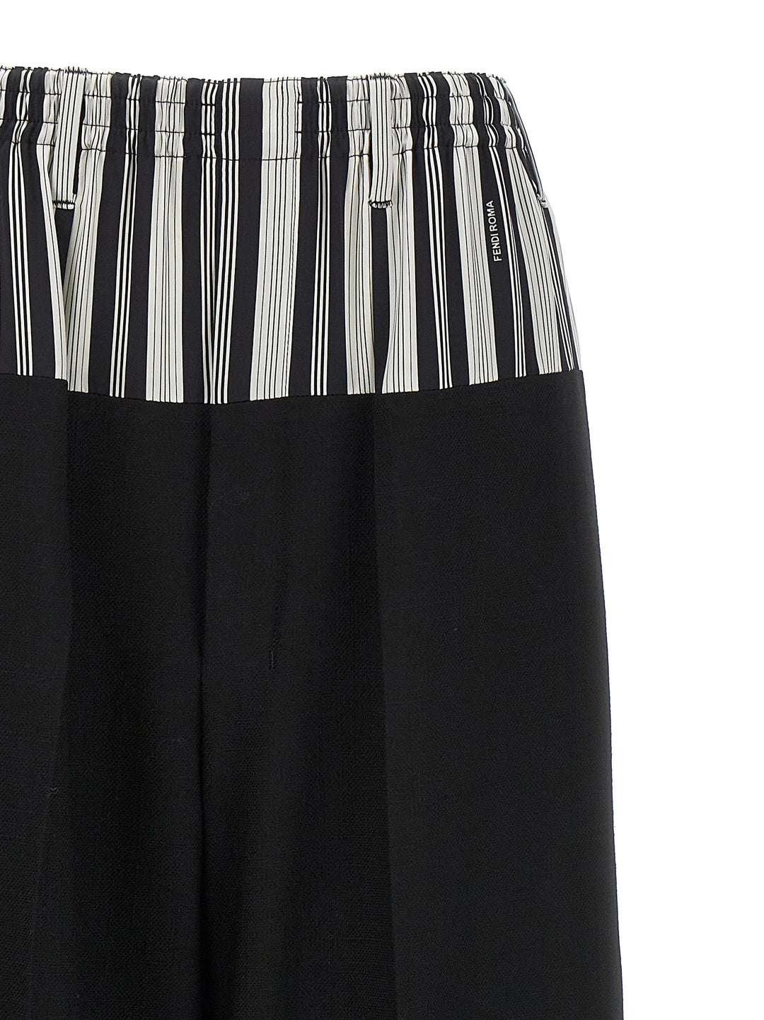 Fendi Basque Trompe L'oeil Pants - Black | b27fc0aa937a8f51fdf0ca3e8474bb615d906d2a