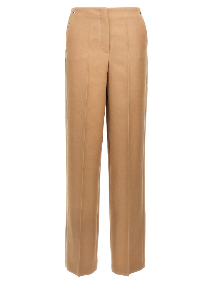 Fendi Grain De Poudre Pants - Beige | 58cba5e7d595f51e8fafdcdabee3506d231e498a