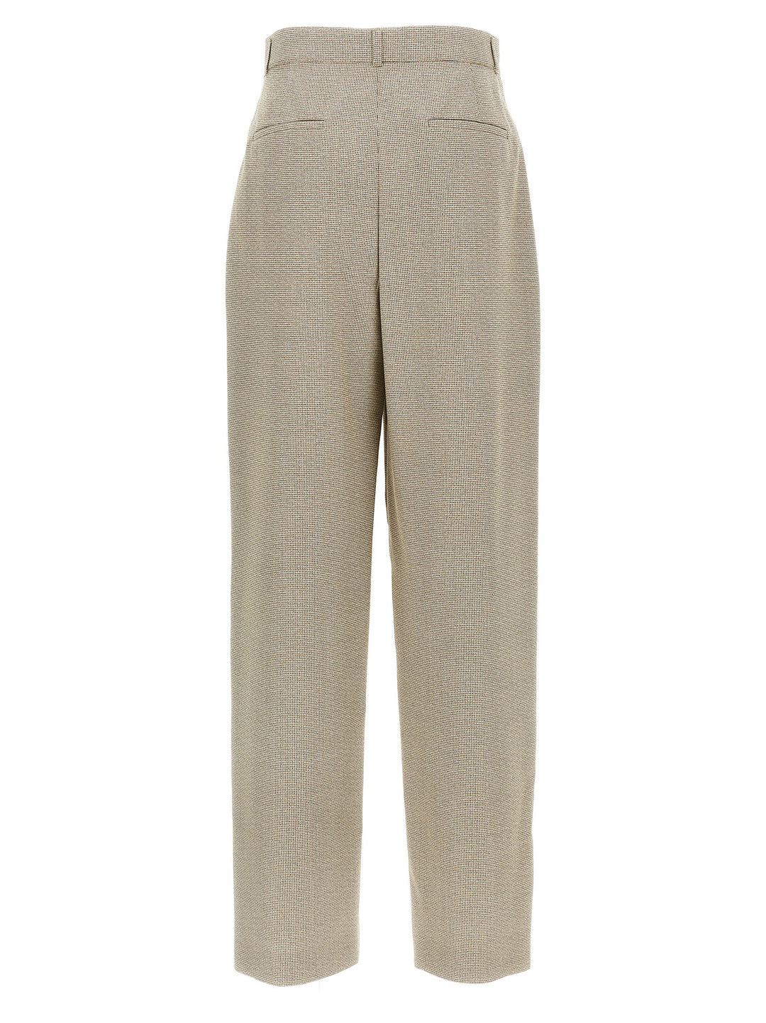 Fendi Micro Check Trousers Pants - Beige | d7a9bd662fd9bdac922ad1203d8396a0b4e54781