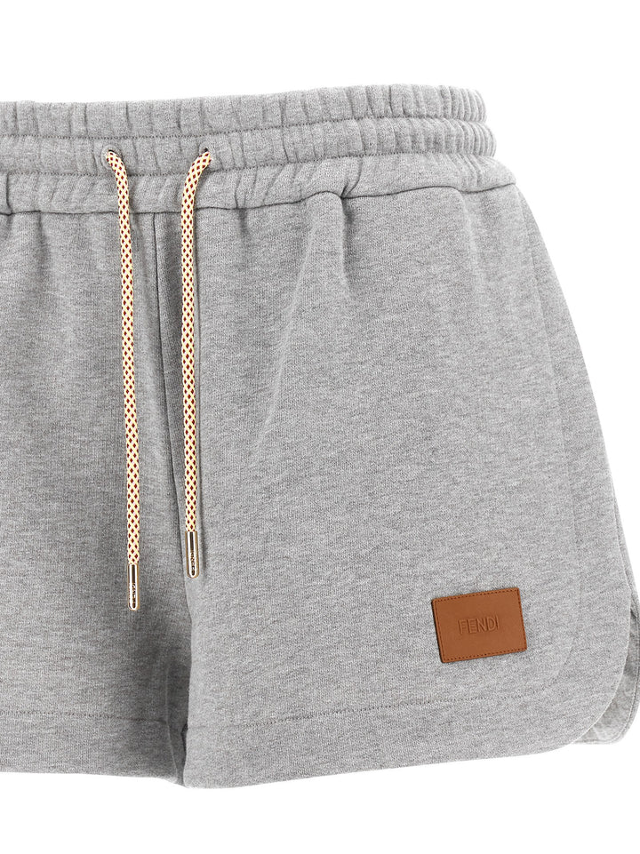 Fendi Essentia Bermuda and Short - Gray | 127e564a6c3e2c9149dc6278826dffc82da5043f