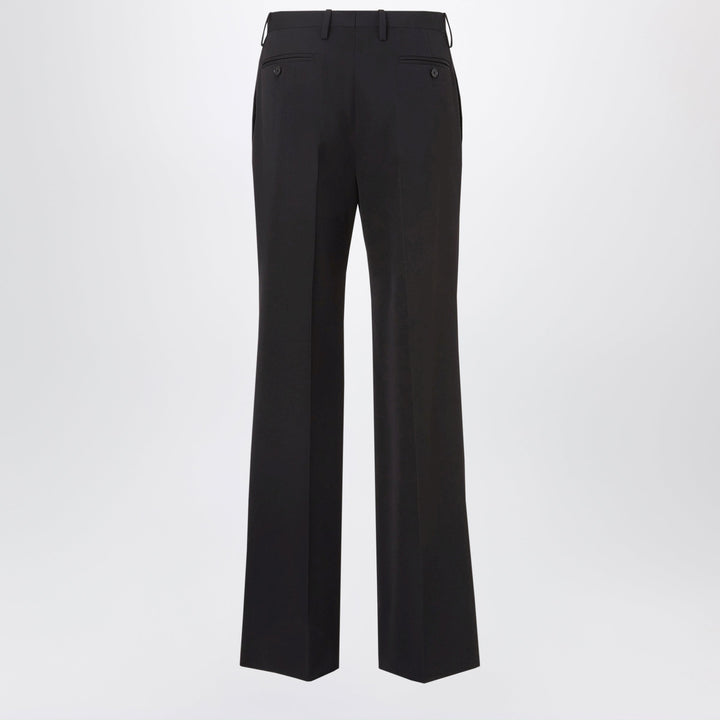 Fendi Tailored Trousers In Black Virgin Wool