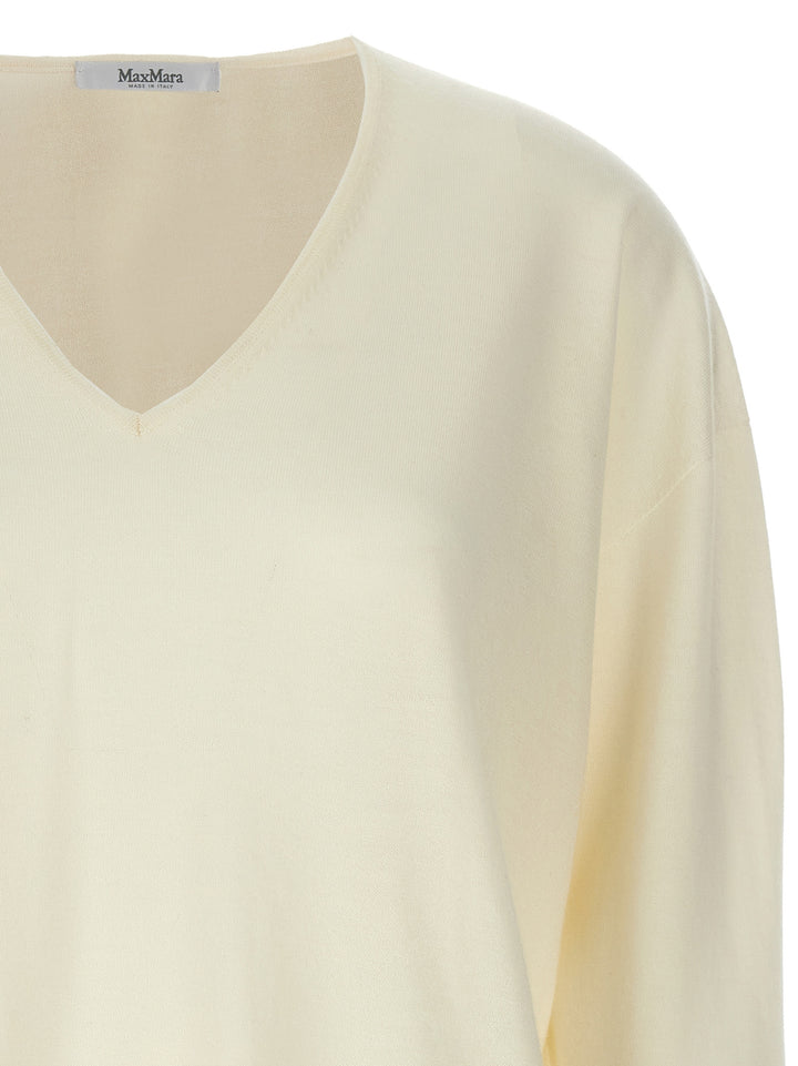 Max Mara Freccia Sweaters and Cardigans - White | 12025ae165a98c2dd8ef0fce2223bb0320e295b0