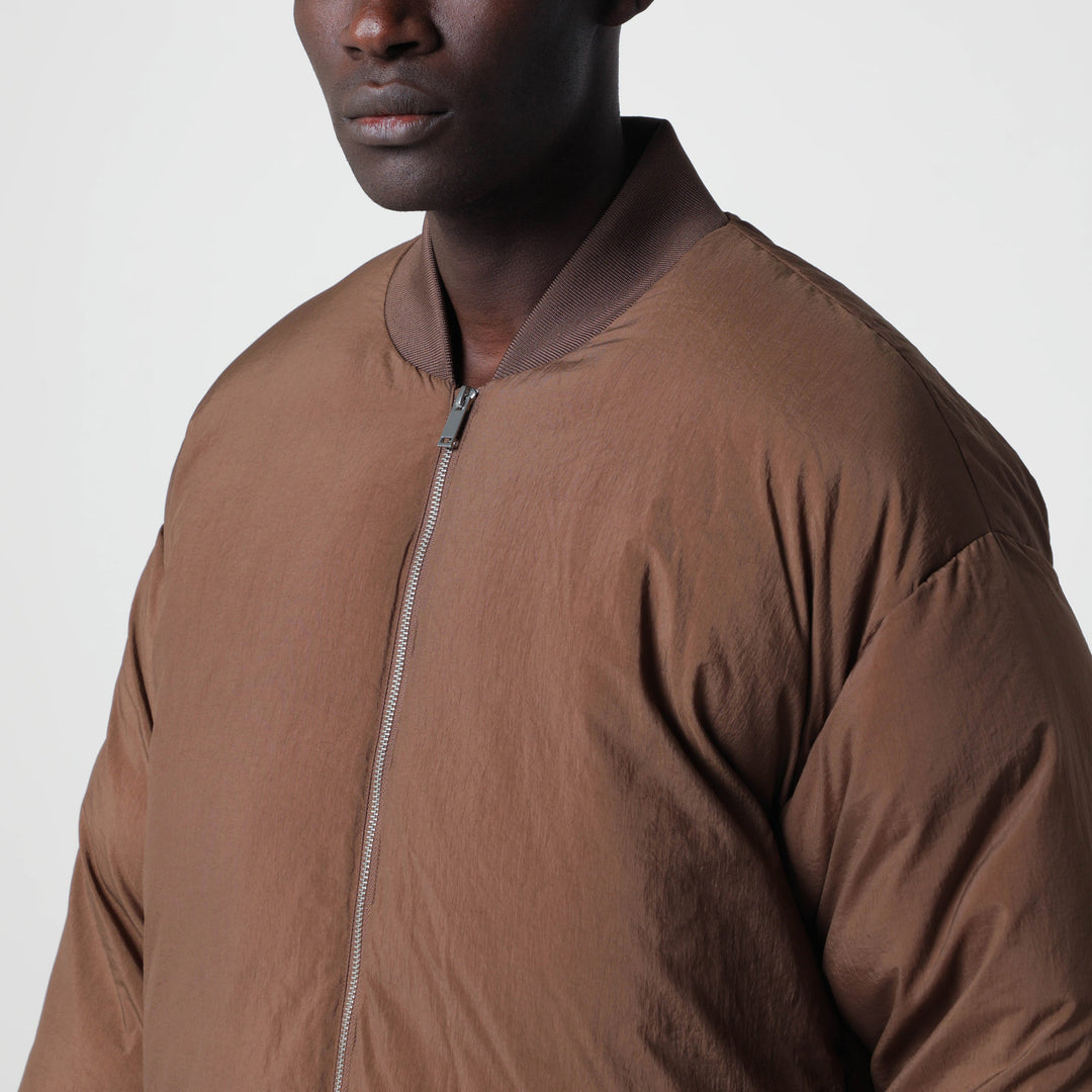 Studio Nicholson Frye Bark Nylon Bomber Jacket