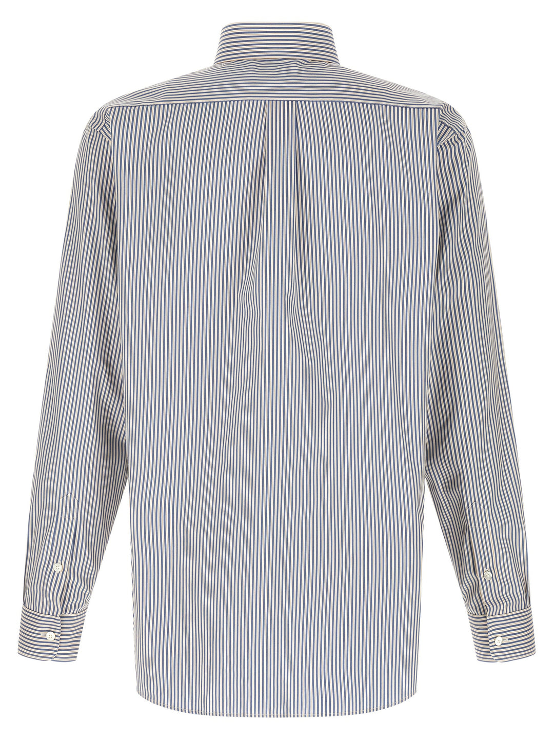 Fendi Striped Button-Down Shirt Shirt and Blouse - Blue | 6c789b5567b5b8a32ac227b6c5b439868d26ce97